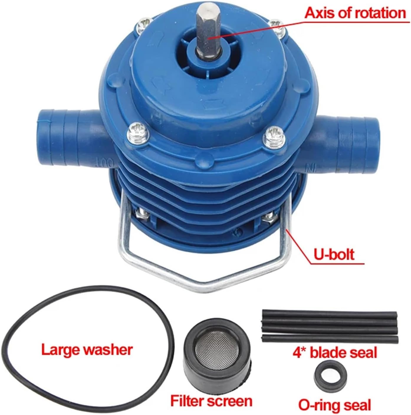 Multi-functional Hand Drill Pump, POM Material Self-priming Does Not Need Power Supply For Water, Diesel And Other Media