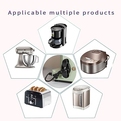 Miniatura 3 de Organizador de cables para electrodomésticos, enrollador de cables de electrodomésticos, soporte para cables, enrollador de cables, envoltura de