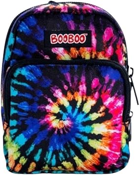 MDI Spiral Tie Dye Booboo Mini Backpack, Multicolor, One Size, Casual