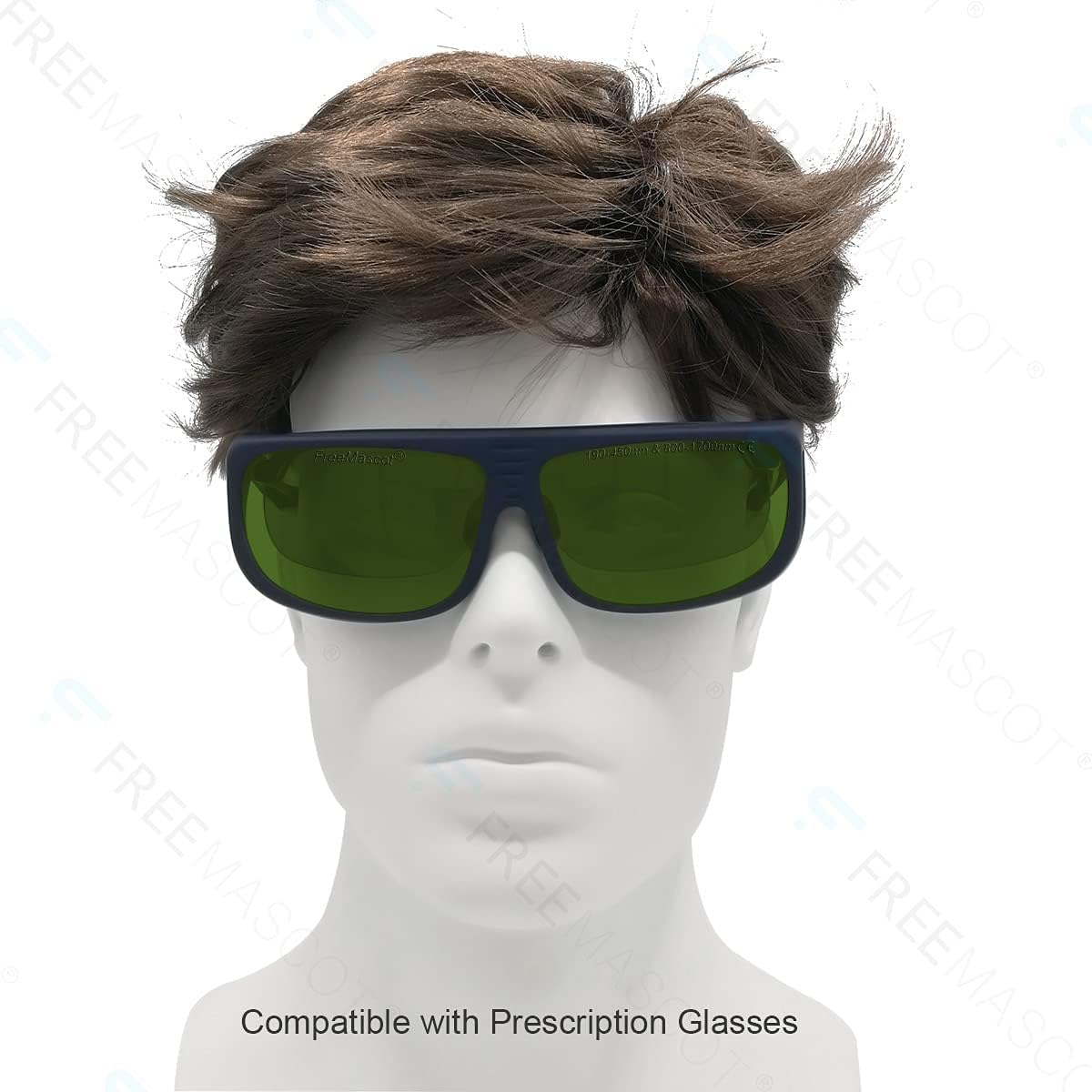 FreeMascot OD 6+ 190nm-450nm / 800nm-1700nm Wavelength Professional Laser Safety Glasses