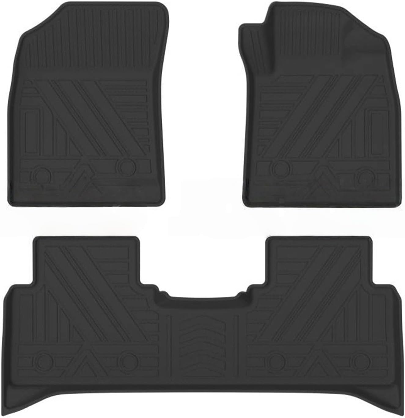 Use for Haval Jolion Car Carpet Custom All-Weather Foot Pad Fit for Lux Waterproof Trunk Mat Floor Mats(LHD Floor mats)