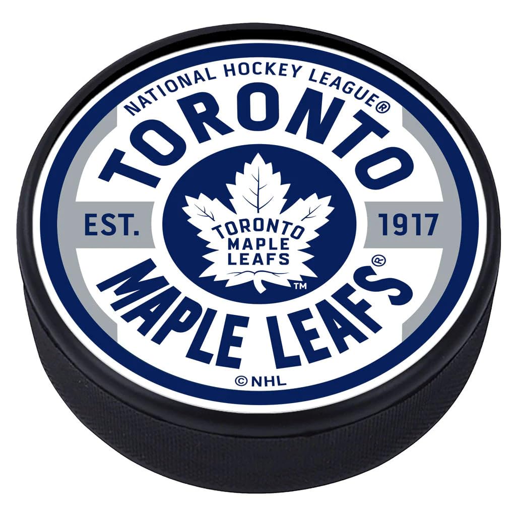 Sports Decor Toronto Maple Leafs Gear Textured Puck