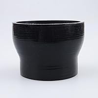 Vista 16 de AC PERFORMANCE ID 4" a 3.75" (4.016 in a 3.740 in) Reductor recto, longitud 4" (100mm), 4 capas reforzadas, manguera universal de silicona pura Negro