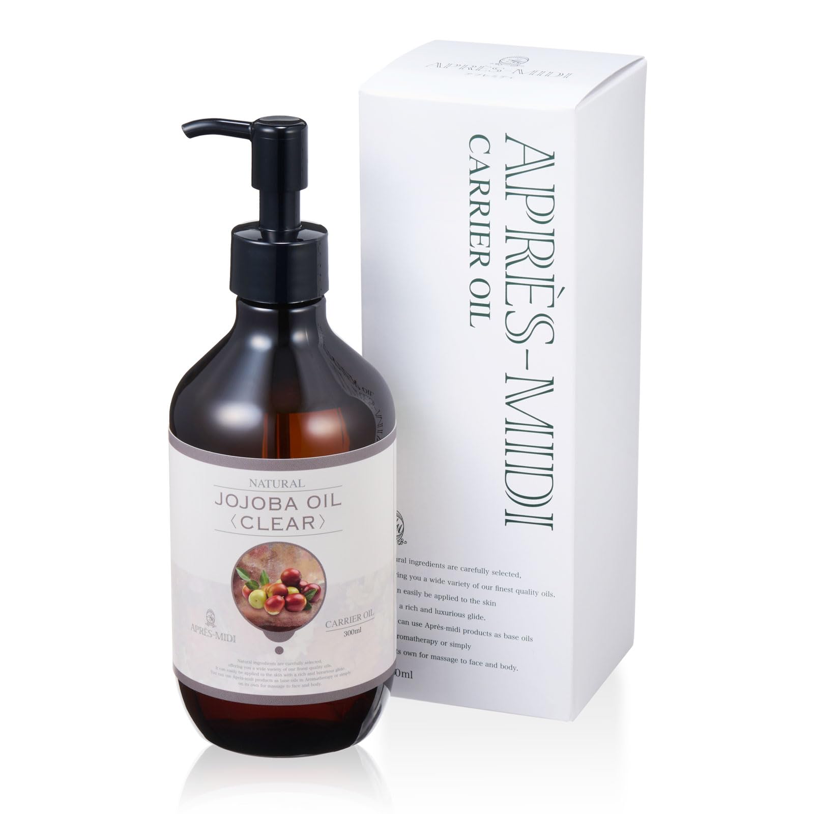 Amazon.co.jp: 高精製ホホバオイル クリア 300mL 天然100