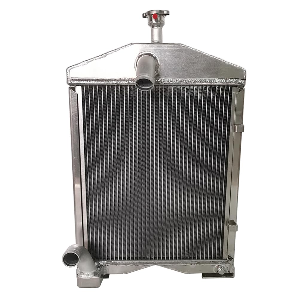 WRCRAD Aluminum Radiator For Ford 8N 9N 2N Models 8N8005 86551430 Tractor 789 790 791