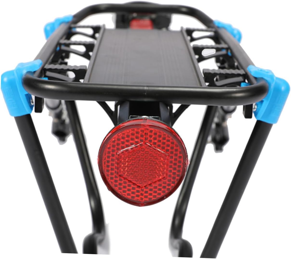 Durable Mountain Bike Cargo Rack Lightweight Rear Shelf Carrier for Easy Installation and Convenient Outdoor Trips for Backpacks and Baskets