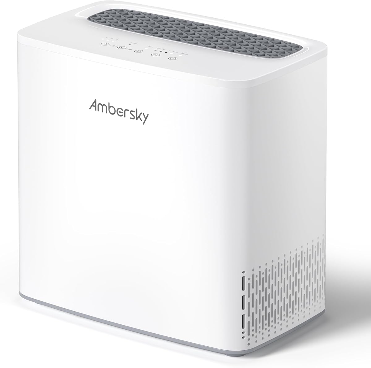 Ambersky Air Purifier for Home, True HEPA Air Cleaner Cover Up to 2000sq.ft with Real-Time Air Quality Sensor, Auto Mode, 23dB Sleep Mode, Pet Hair Dander Odor Smoke Dust Filter for Large Room