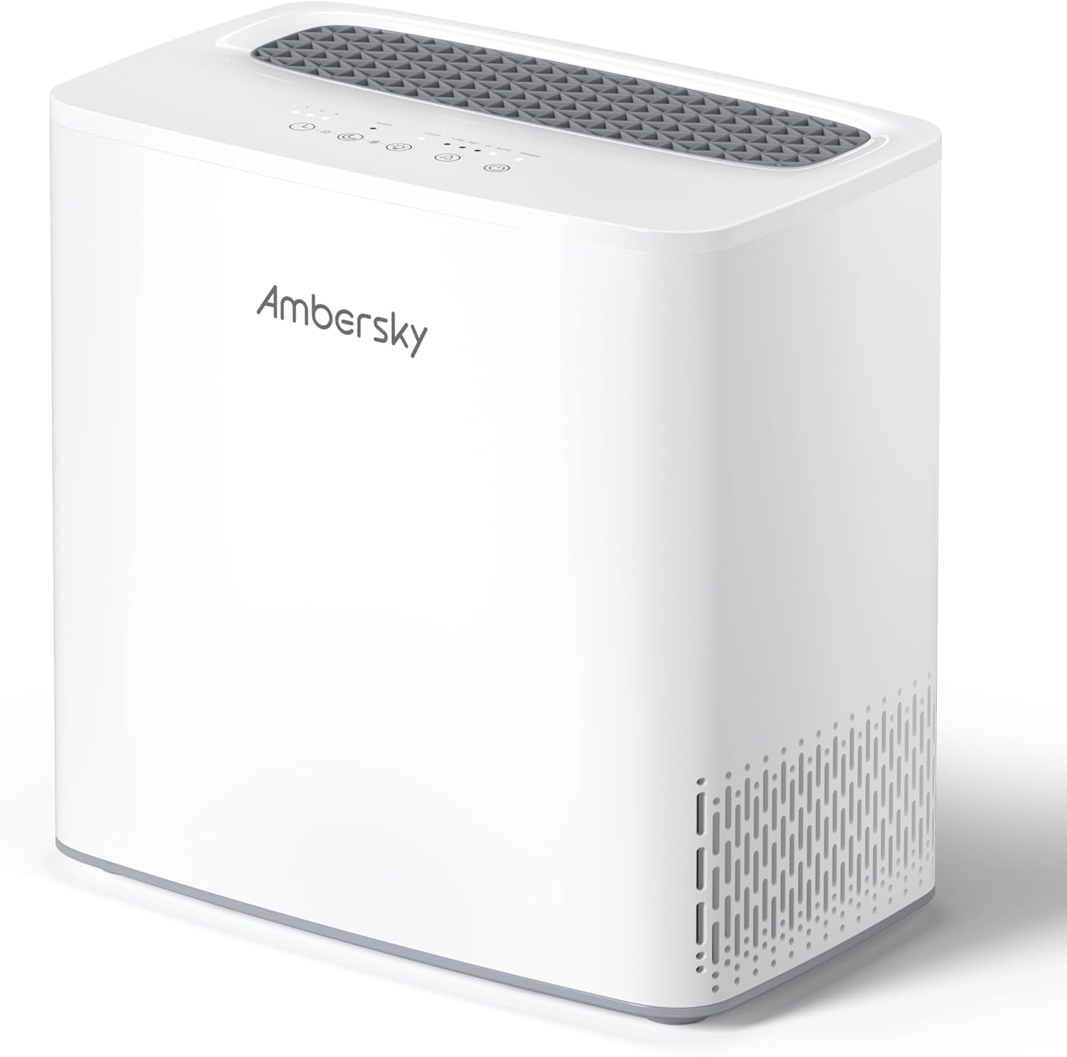 Ambersky Air Purifier for Home, True HEPA Air Cleaner Cover Up to 2000sq.ft with Real-Time Air Quality Sensor, Auto Mode, 23dB Sleep Mode, Pet Hair Dander Odor Smoke Dust Filter for Large Room