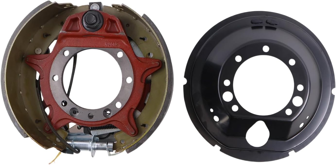 LH Electric Backing Plate Trailer Brake 12-1/4x5 12-15K 7-Bolt 4.5'' Center Hole 77-1212-1 K23-442-00 Compatible with Dexter