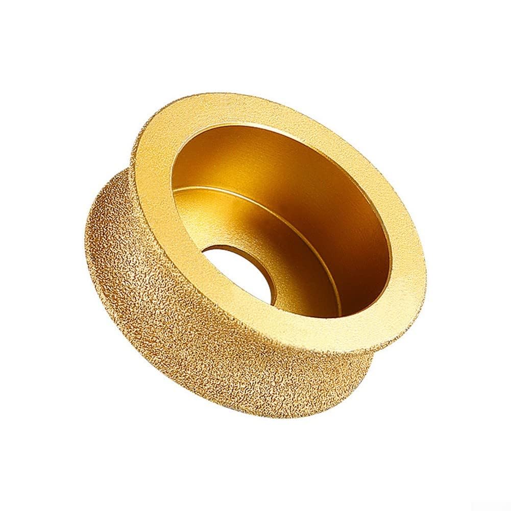 Muelas abrasivas radiales, Disco de diamante 75 mm/20 mm, grano 50, 10-30, for amoladora angular, mármol, granito, hormigón y piedra(20mm)