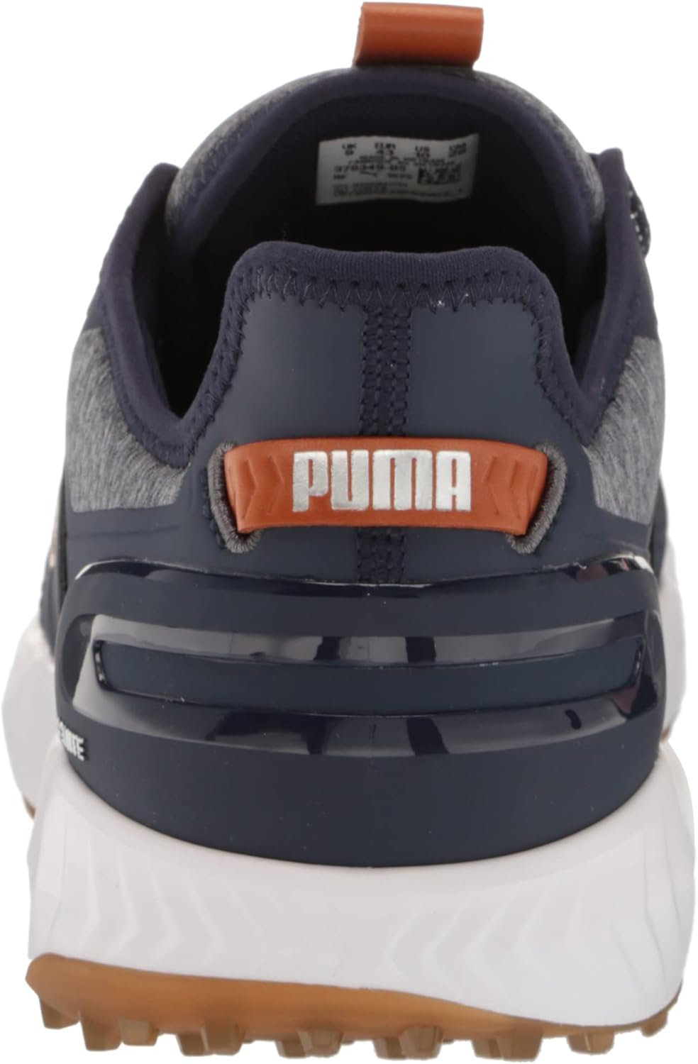 Puma Golf Men's Ignite Elevate Golf Shoe, Navy- Silver, 9 - Image 3