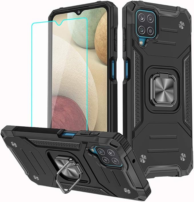 Samsung Galaxy A12 Case, Galaxy A12 Case, with HD Screen Protector
