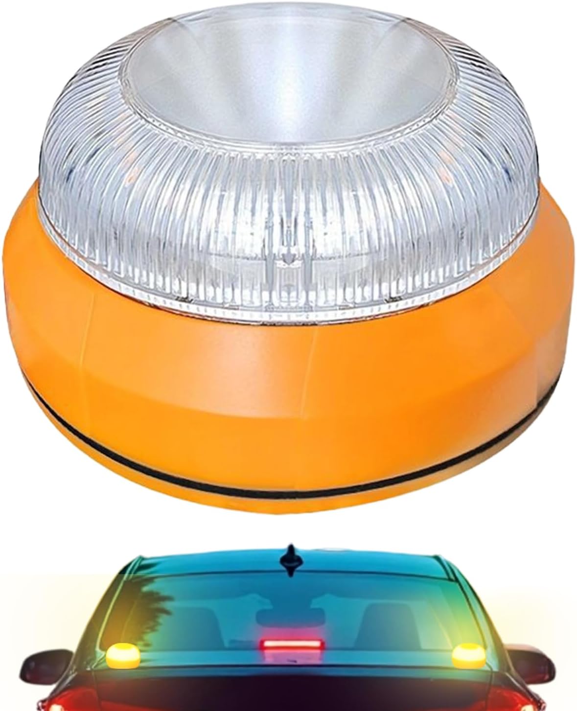LED Strobe Lights | Magnetic High Brightness LED - Warning Caution Lights,for Cycling Exterior RV Car Roof Truck Roadside Motorcycle