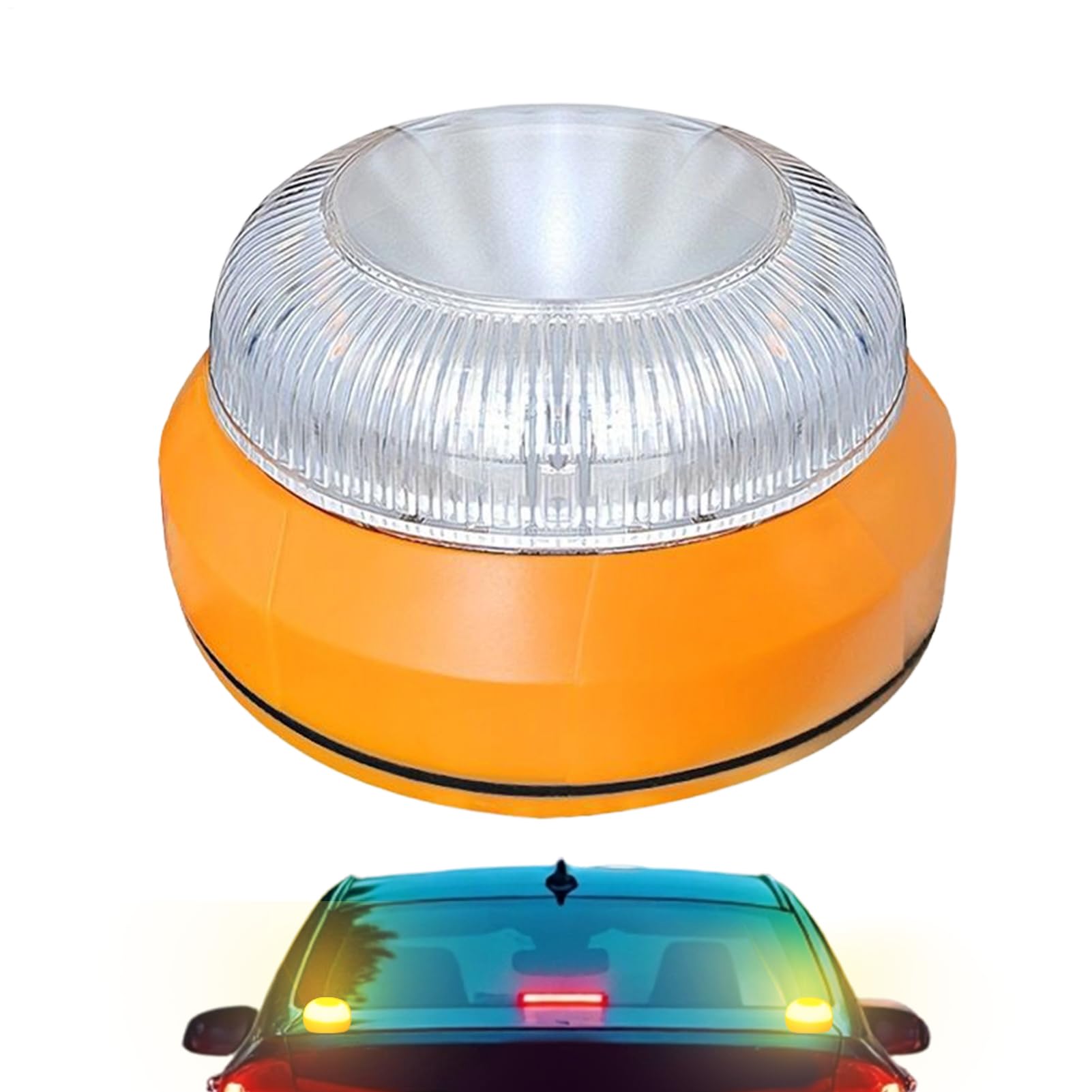 LED Strobe Lights | Magnetic High Brightness LED - Warning Caution Lights,for Cycling Exterior RV Car Roof Truck Roadside Motorcycle