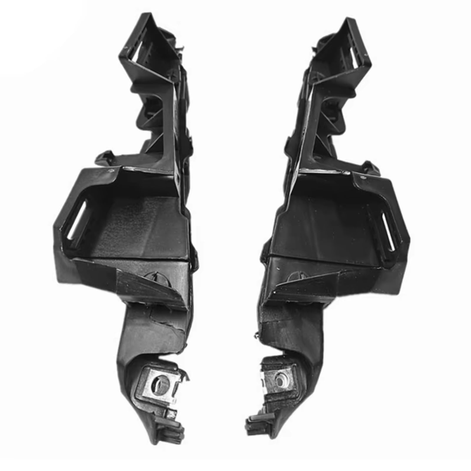 Support Pare-chocs 2pcs Entretoise Pare-chocs Avant Gauche Droite Pour Support Fixation Pour Support 741679 Compatible Avec Citroen Pour C4 2005-2010