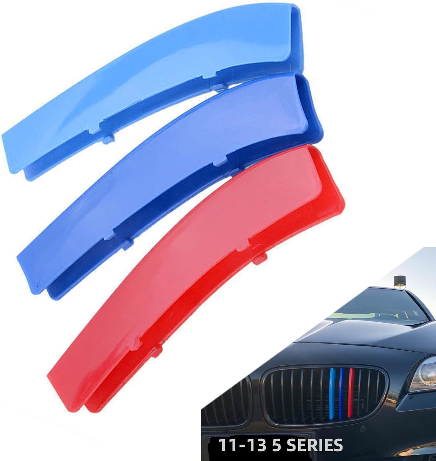 Grille color stripes Compatible with bmw accessories 2020-2022 G11 7 Series LCI 740i 750i 750Li 760Li 8-Beam