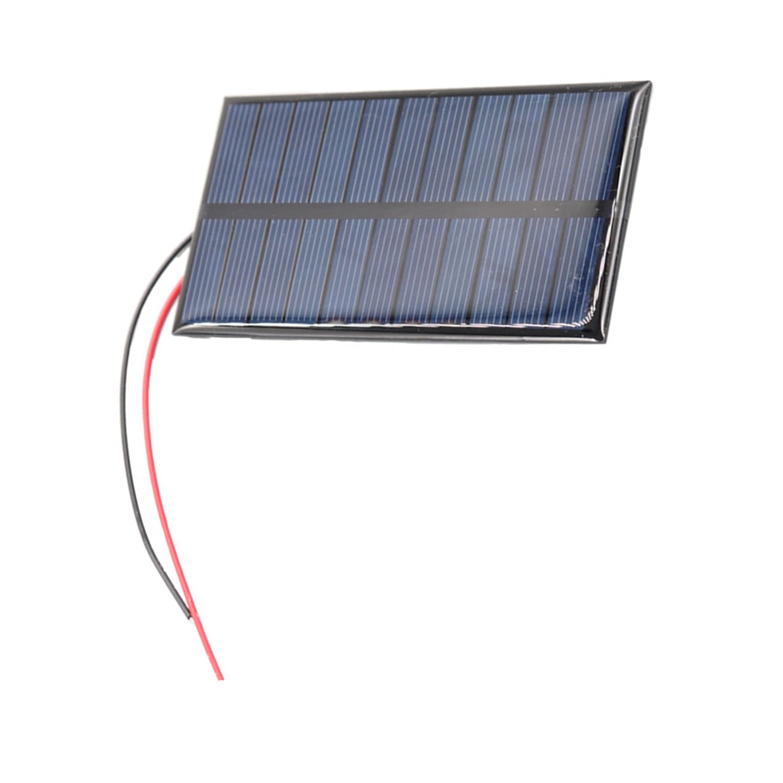 Solar Plate Cell with Wire 5V 120mA 0.8W Small Cell Module Polysilicon Board Charging Panel Portable Solar Plate Portable with Wire
