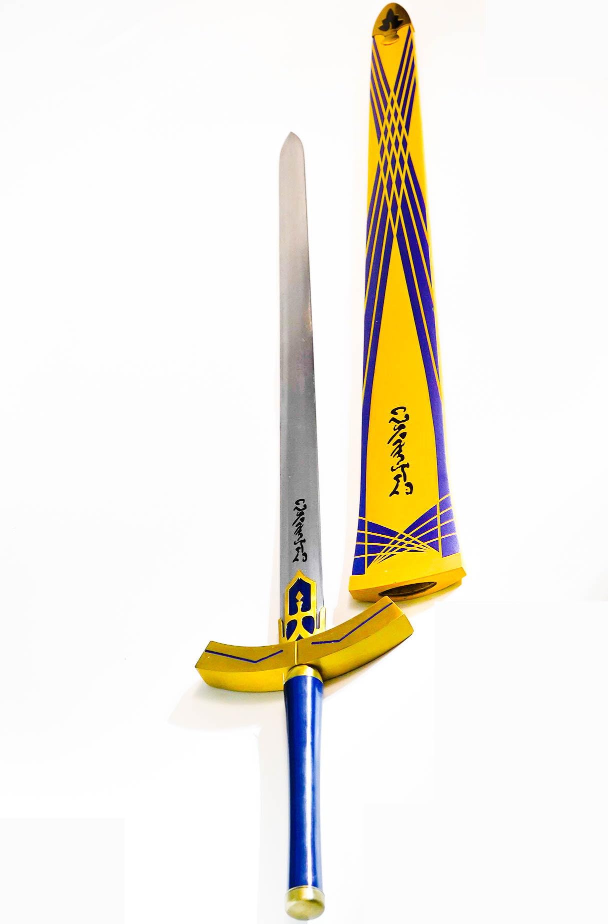 代引き不可】 コスプレ セイバー fate 金属 120cm 剣 国内120cm【現物  