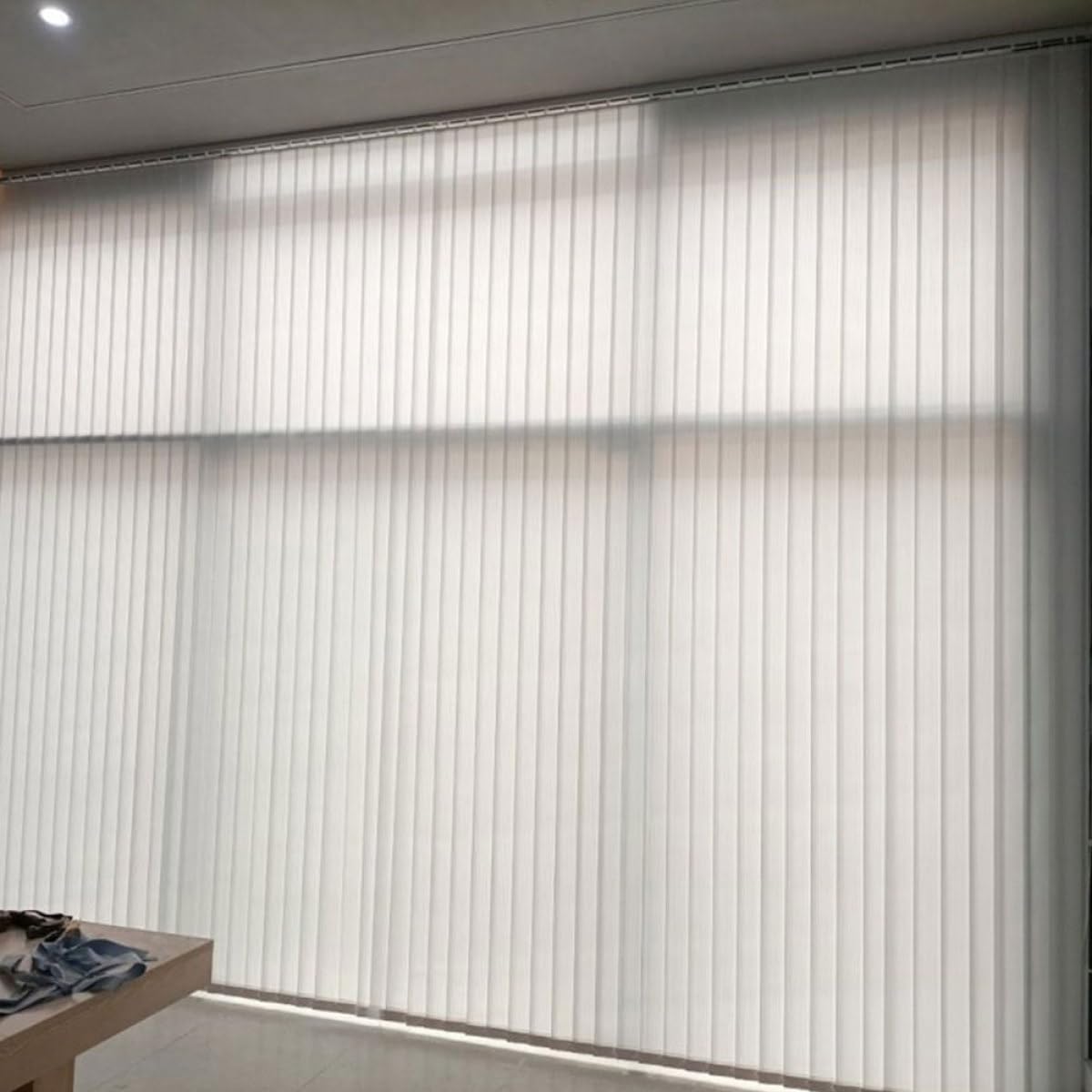 PVC Lamelles de Remplacement Blanc 10 Pièces pour Stores Verticaux