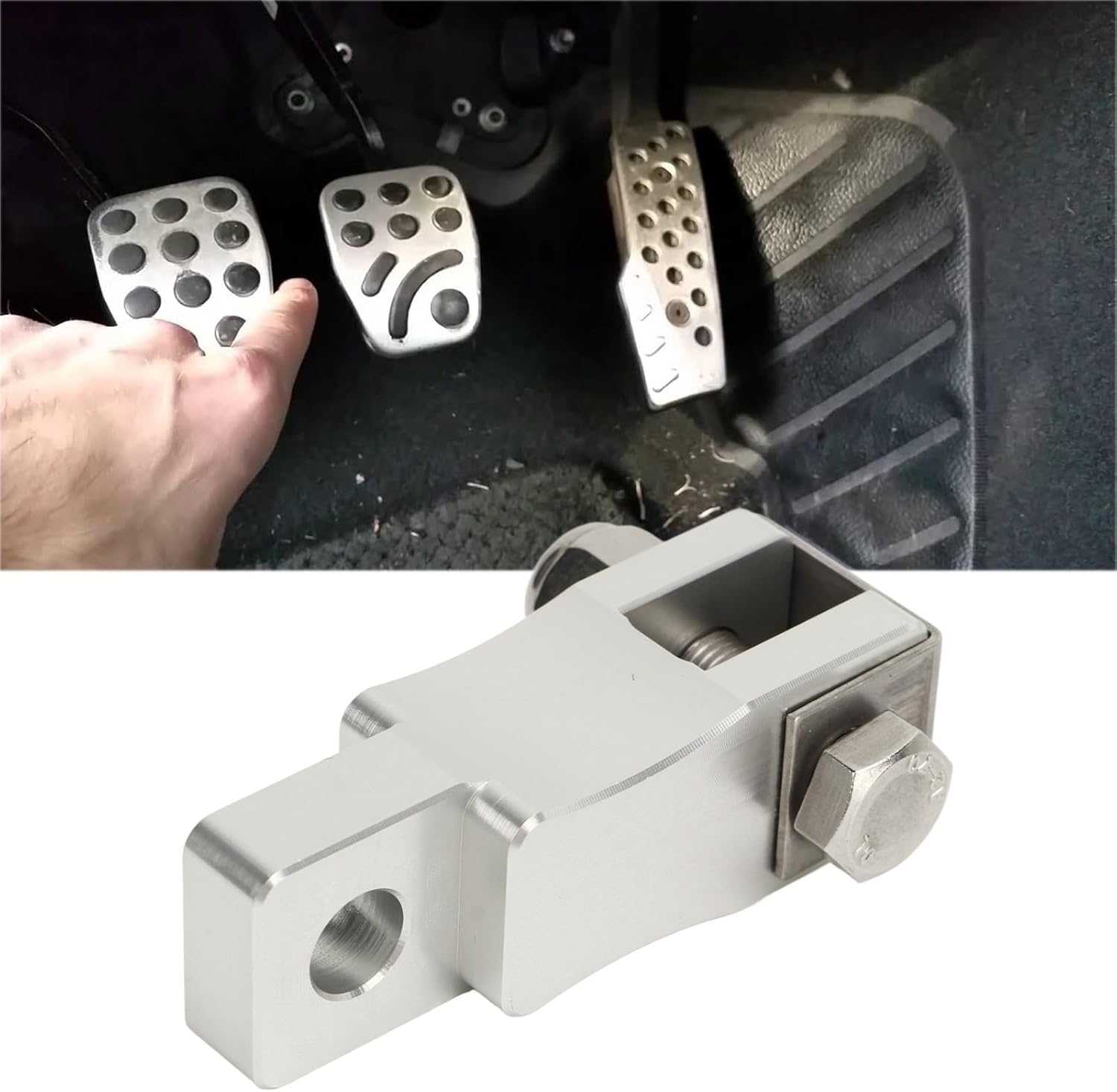 Clutch Pedal Extender, 2 inch Car Clutch Pedal Extension