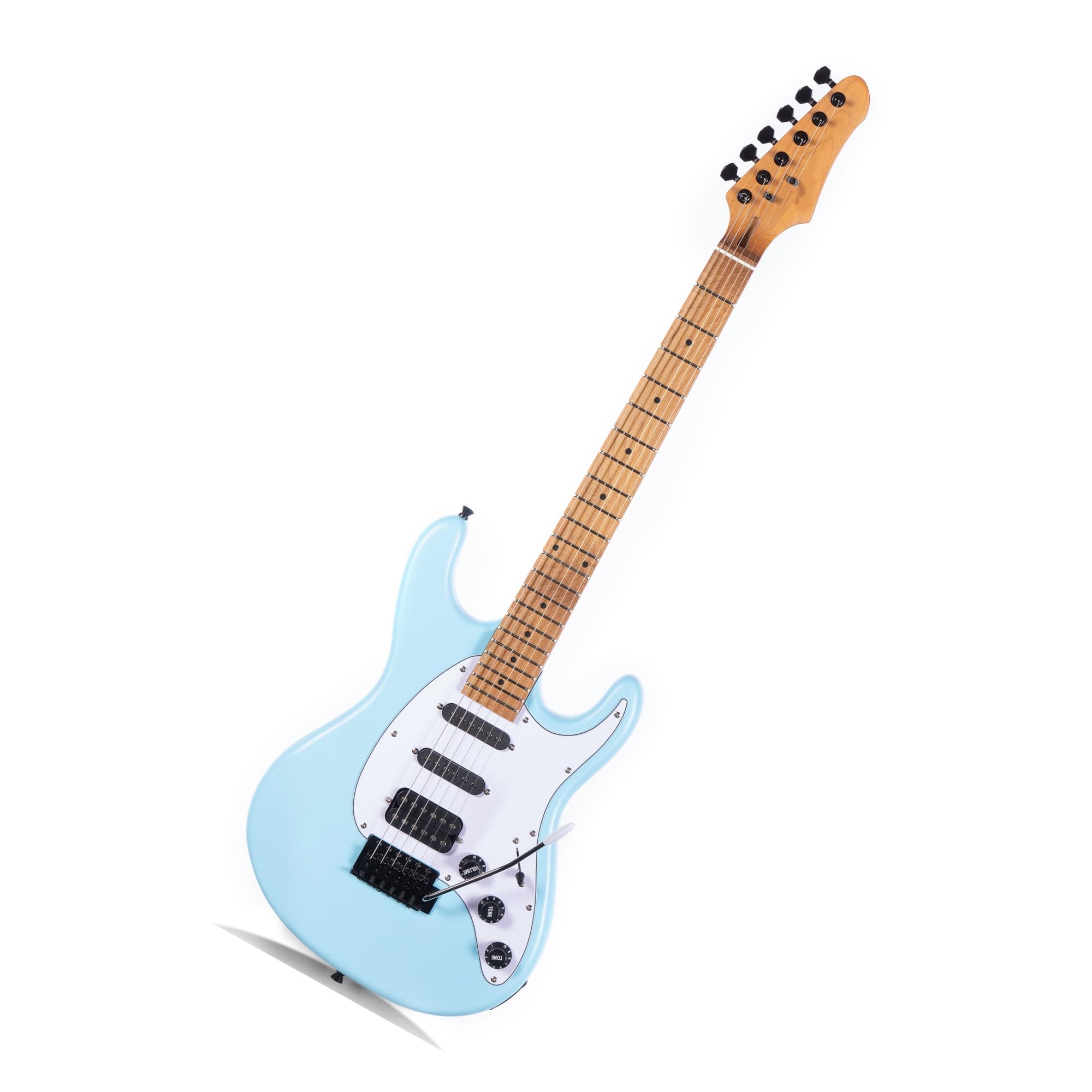 Strumento Per Suonare La Chitarra Elettrica Principianti E Adulti Professionisti(Blue)