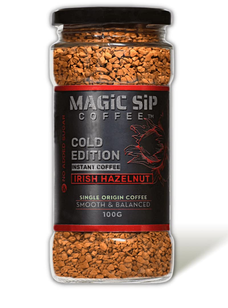 See full amazon price history chart for magicsip coffee Coorg Irish Hazelnut Instant Coffee Powder Glass Bottle,Freeze Dried,Single Origin Arabica Coffee,100% Araica,50 Servings,,530 Grams magicsip coffee Coorg Irish Hazelnut Instant Coffee Powder Glass Bottle,Freeze Dried,Single Origin Arabica Coffee,100% Araica,50 Servings,,530 Grams (B0B2N5QCNV) Amazon Price History, Amazon Price Tracker