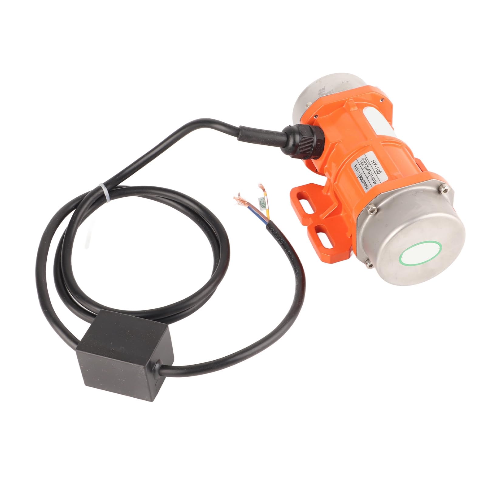 Motor de Vibración Monofásico IP66, Resistente Al Agua, Asíncrono, Carcasa de Aleación de Aluminio, 220V, 3000RPM, Accesorios Profesionales (100W)