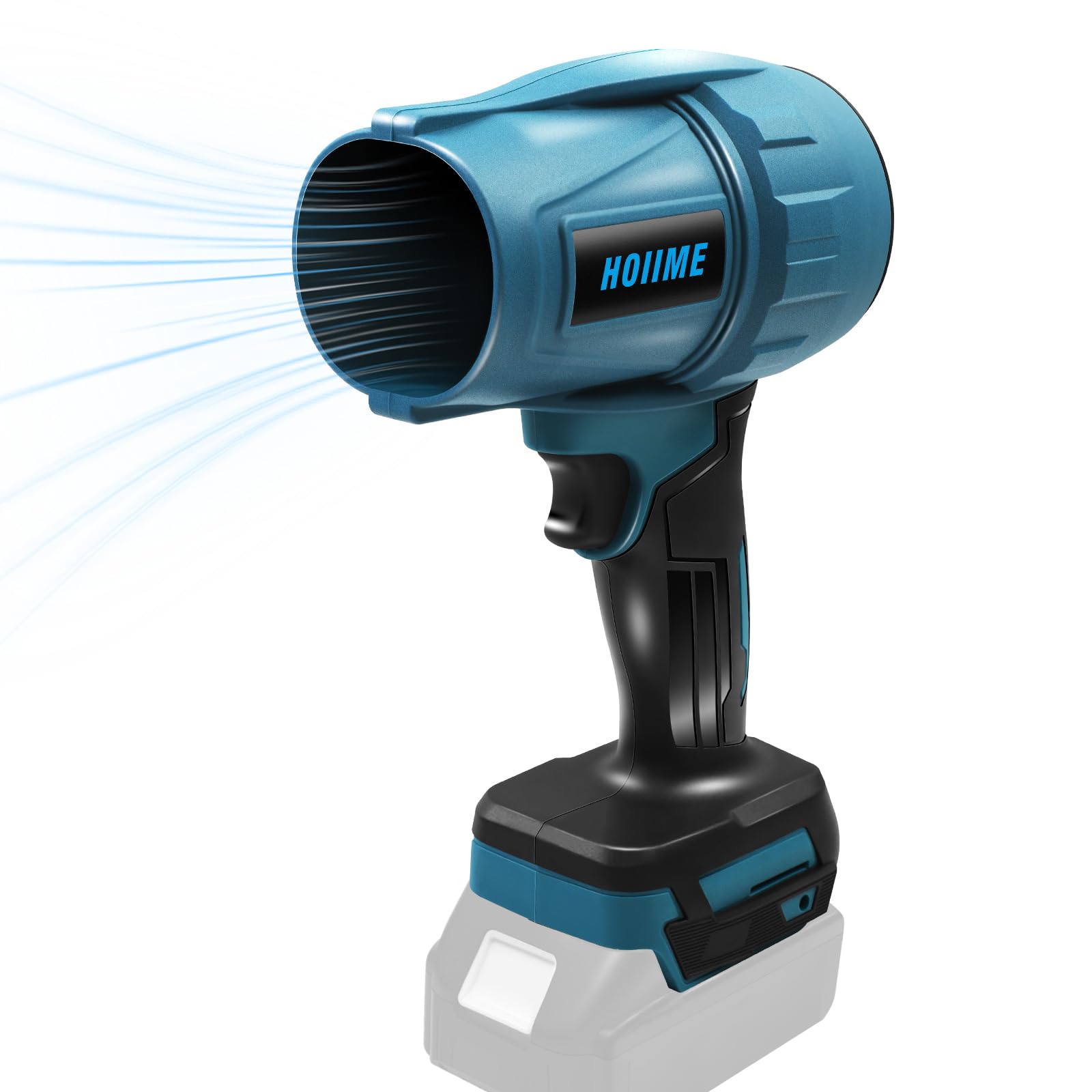 Souffleur à feuilles sans fil compatible Makita 18V pour entretien jardin et auto
