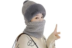 Protect Your Winter Ride: Women's 3-in-1 Cycling Windproof Scarf Hat