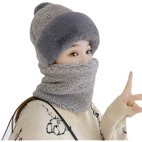 Protect Your Winter Ride: Women's 3-in-1 Cycling Windproof Scarf Hat
