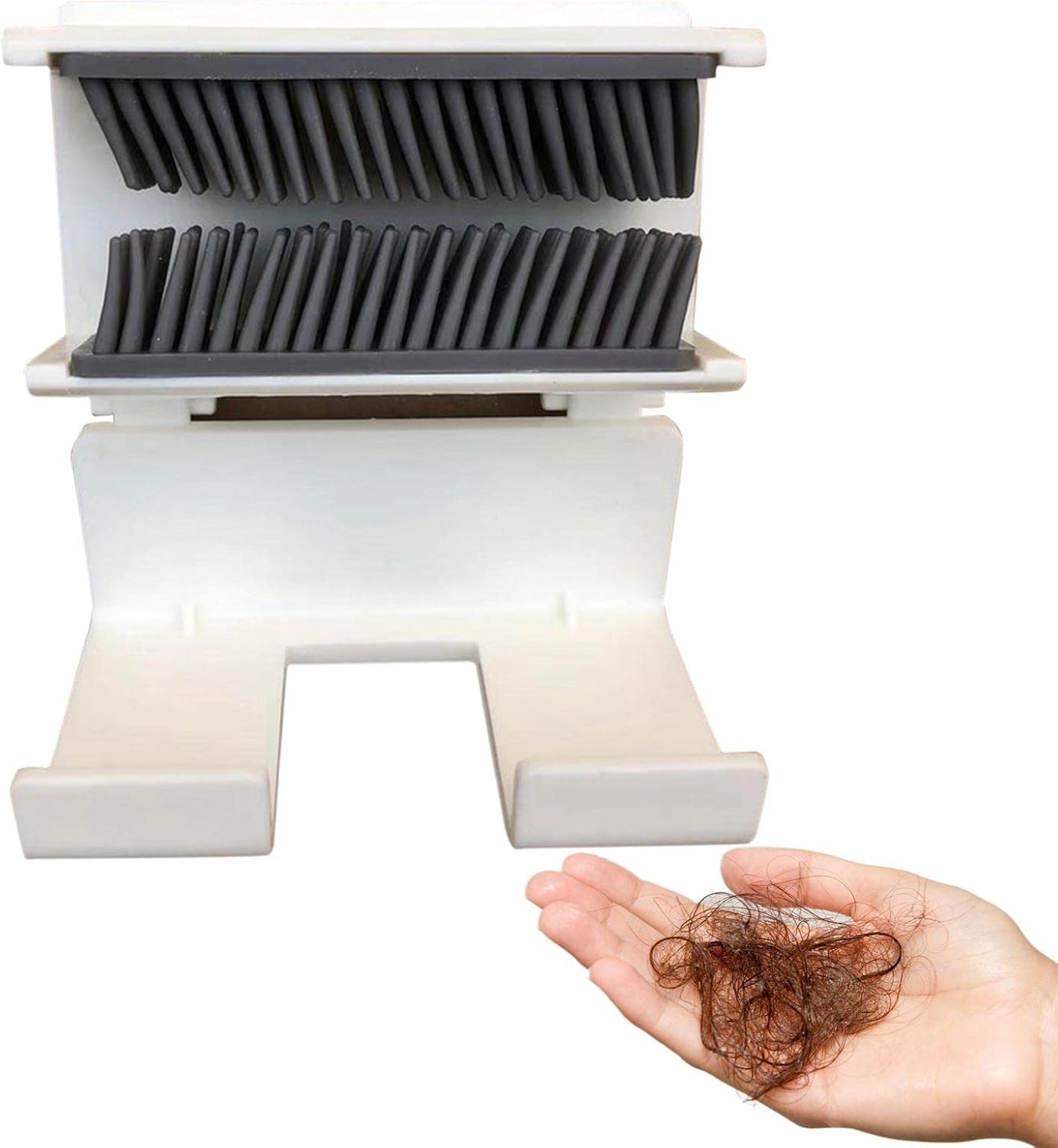 Attrape-cheveux Pour Douche De Salle De Bain, Attrape-cheveux, Bonde De Douche, Collecteur De Cheveux Pour Mur De Douche Pour Recueillir Les Cheveux, Support Mural Réutilisable (blanc