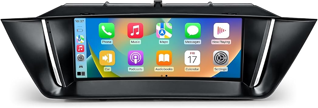 Carplay Screen for BMW X1 E84 2009-2015 Years CIC System, 8.8" Touch Screen Stereo, Carplay Android Auto Ready GPS WiFi FM Bluetooth, Keep OEM Camera and Steering Wheel Control. 8+128GB