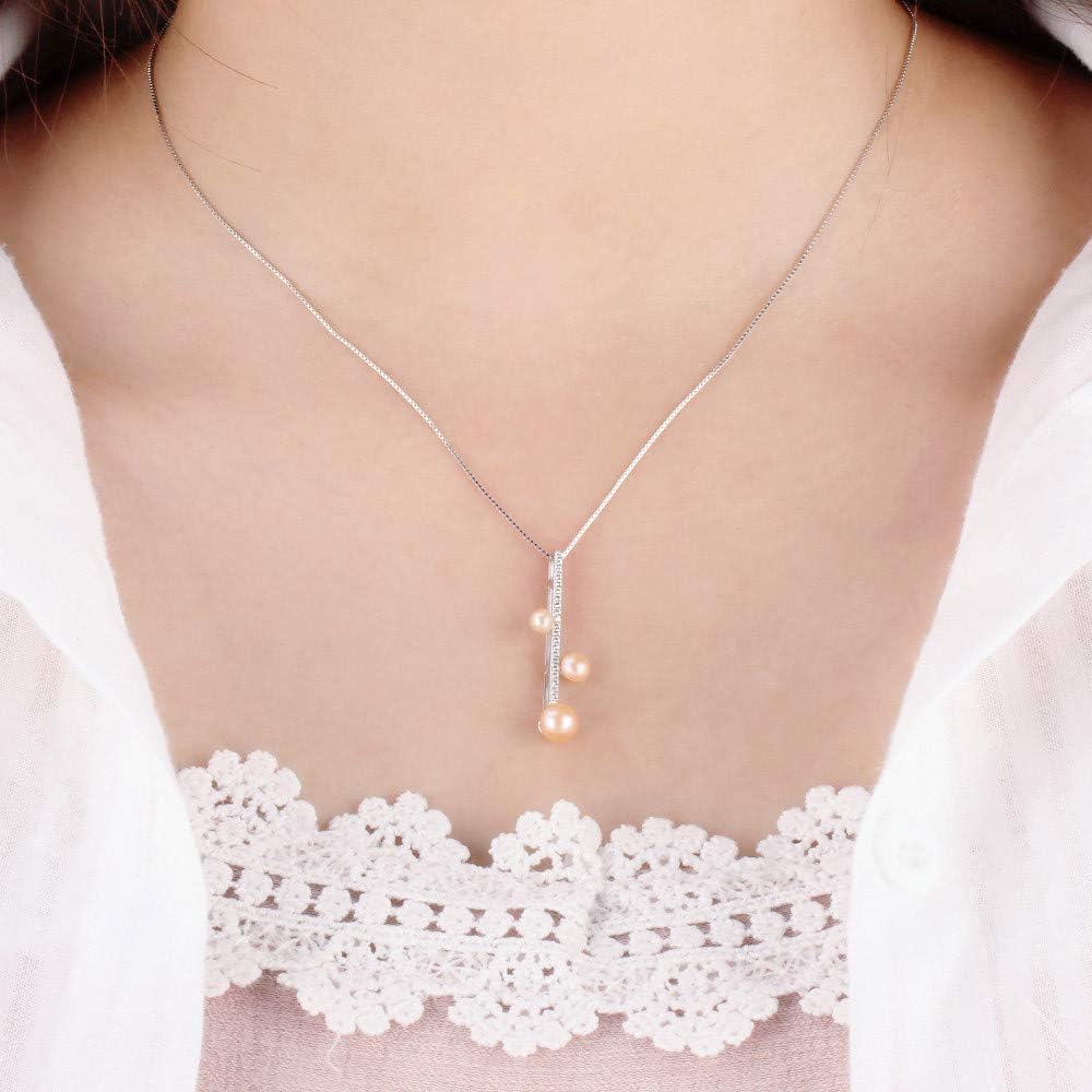 Sterling Silver Cubic Simple Bail Pin Pendant Fitting for Pearl Jewelry, Design Pendant Mount for Women DIY Jewelry Making - Image 6