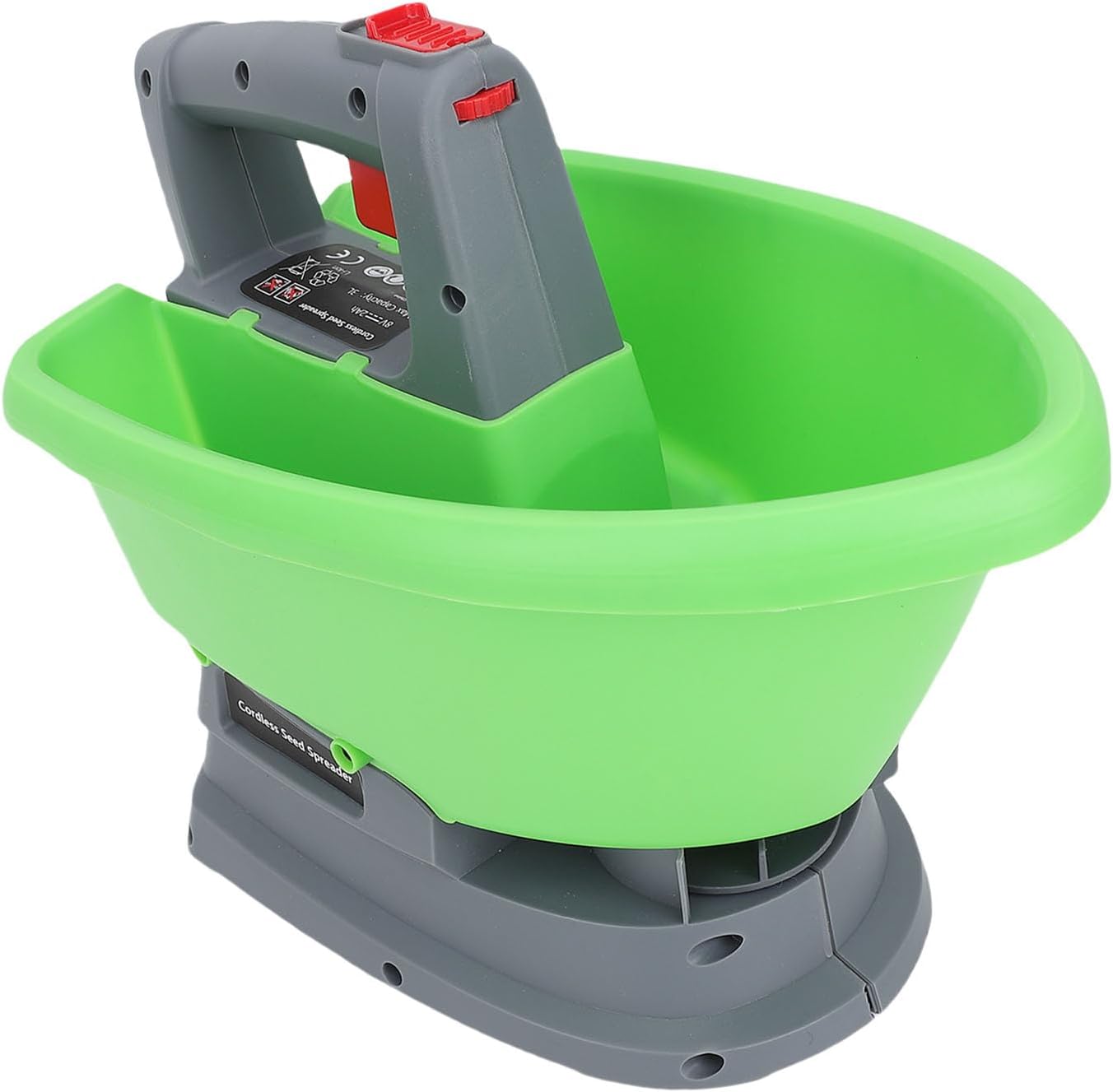 Handheld Power Spreader, 3L Available Year Round USB Battery Operated Spreader, Suitable for Fertilizer Rock Salt Ice Melt(Battery Included)
