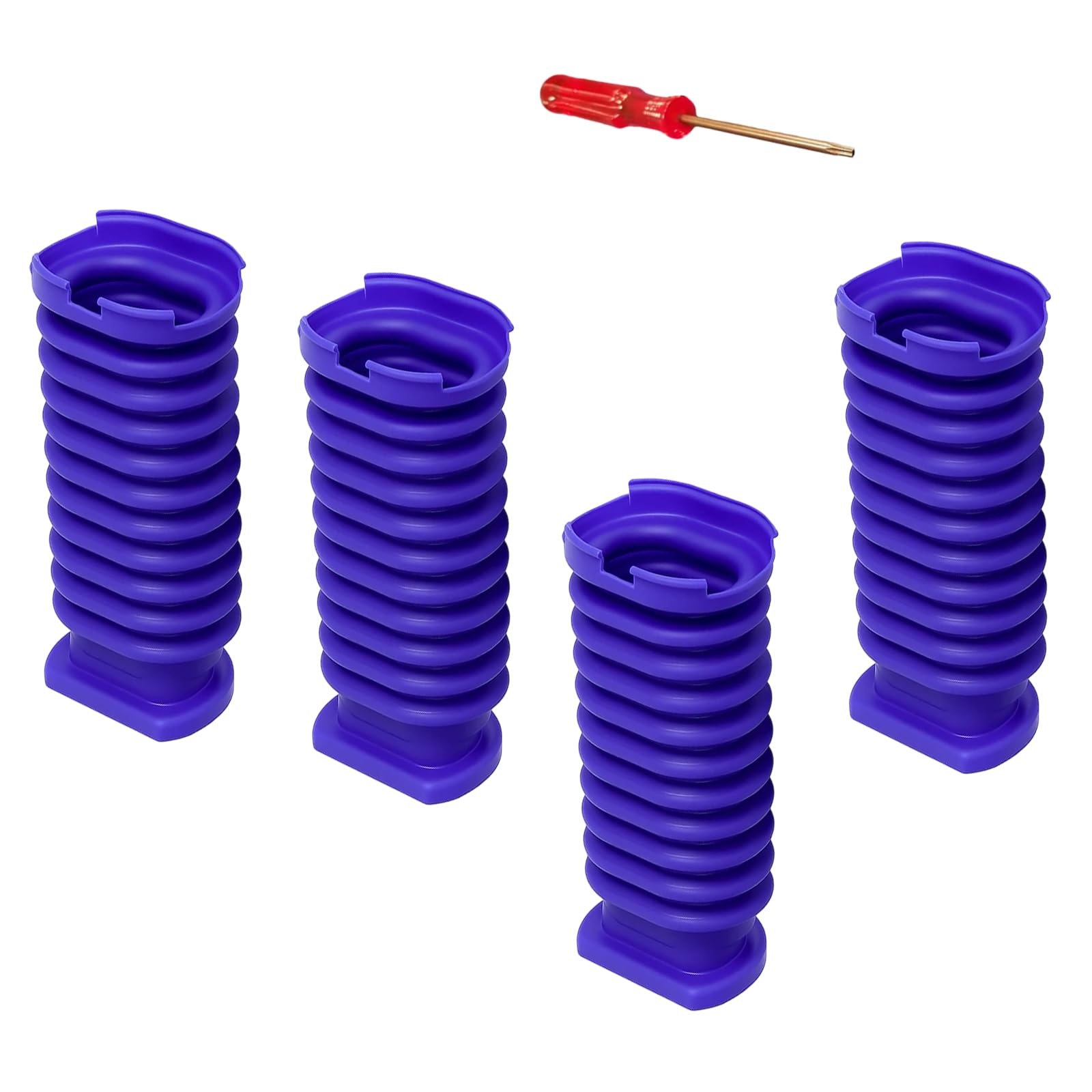 alloneslife Suction Head Roller Hose Vacuum Cleaners Lower Duct Easy Attachment Replacement Hoses for 6 7 8 V10 11 15 Vacuum Lower Duct