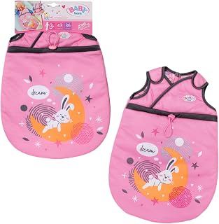 Baby Born Sleeping Bag - Cuddly Sleeping Bag dolls. Fits dolls up to 43cm - Suitable for children aged 3+ years - 832479