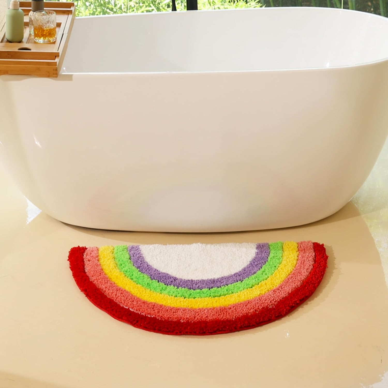 Whoohoohome Bath Rugs for Bathroom Non Slip Bath Mats Extra