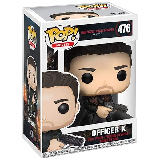 Funko Pop Movies: Blade Runner 2049 - Officer K Collectible Vinyl Figure
