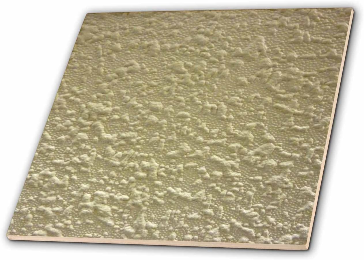 3dRose Bumpy Beige 12 Inch Ceramic Tile