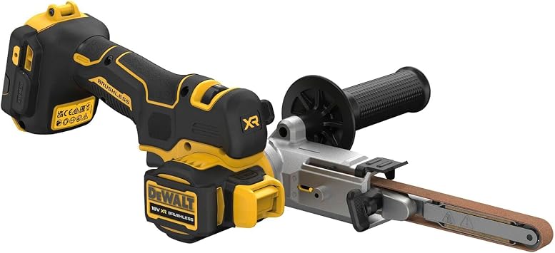 DeWalt DCM200NT 18V XR Cordless Brushless 13mm Belt File Sander with Case