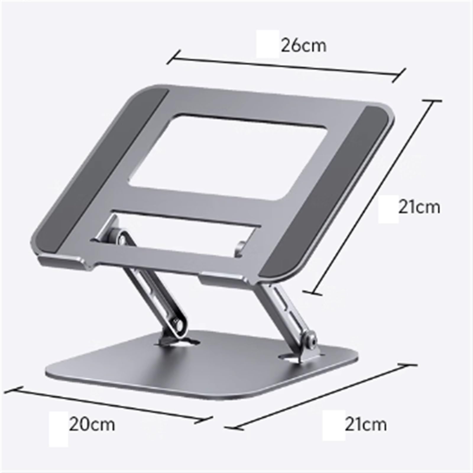 Podstawka pod laptopa Biurko,Podstawka pod laptopa,Podstawka pod laptopa ze stali węglowej, Przenośna, ergonomiczna podstawka pod laptopa, Wentylowana, chłodząca podstawka pod notebooka, Składana, Wsz