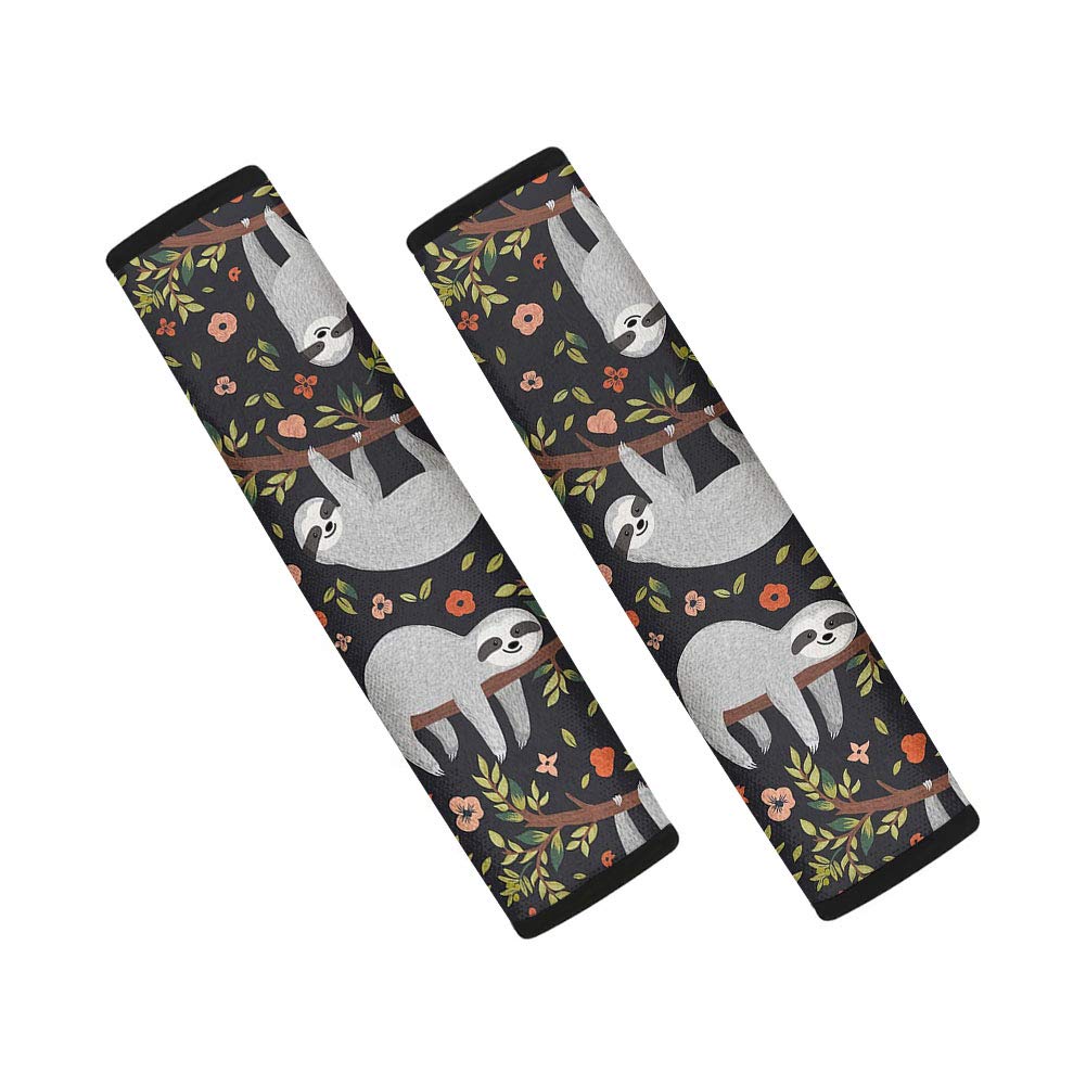 Cartoon Cute Car Seat Belt Cover Shoulder Pads Plush For Kids Children's Seat Be