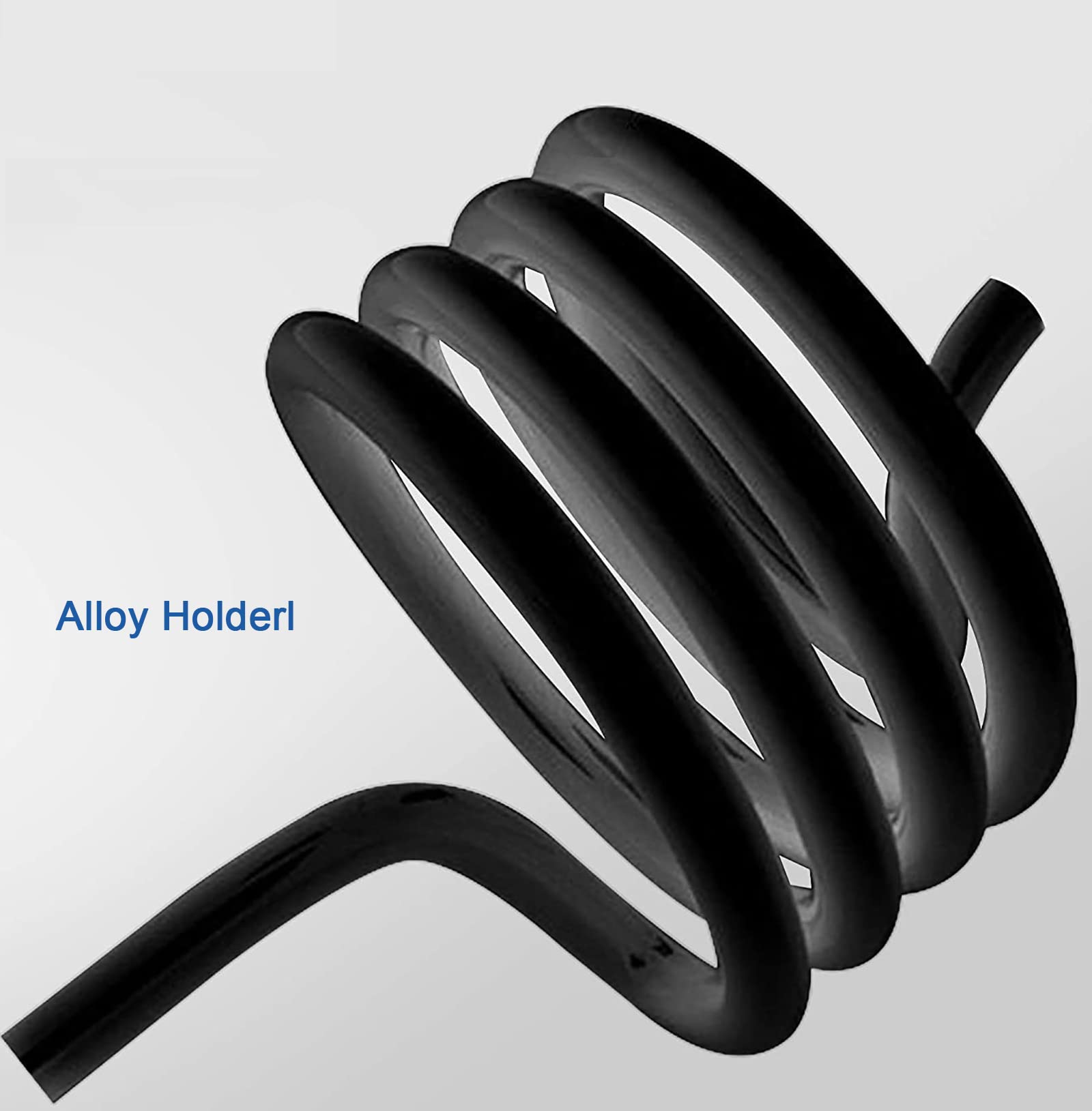 2 Supporti Per Tubo CPAP Con Adesivo - Organizer Per Respiratore, Previene L'Aggrovigliamento, Per Letto E Parete, Bianco, 11,5 Cm