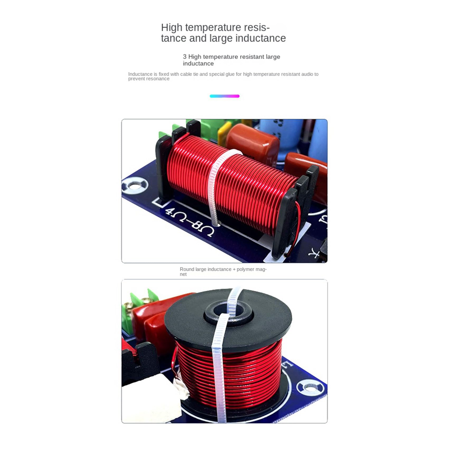 2 diffusori HiFi a 3 vie, splitter di frequenza HiFi crossover, filtro fai da te, Ktv Stage Car Audio Woofer