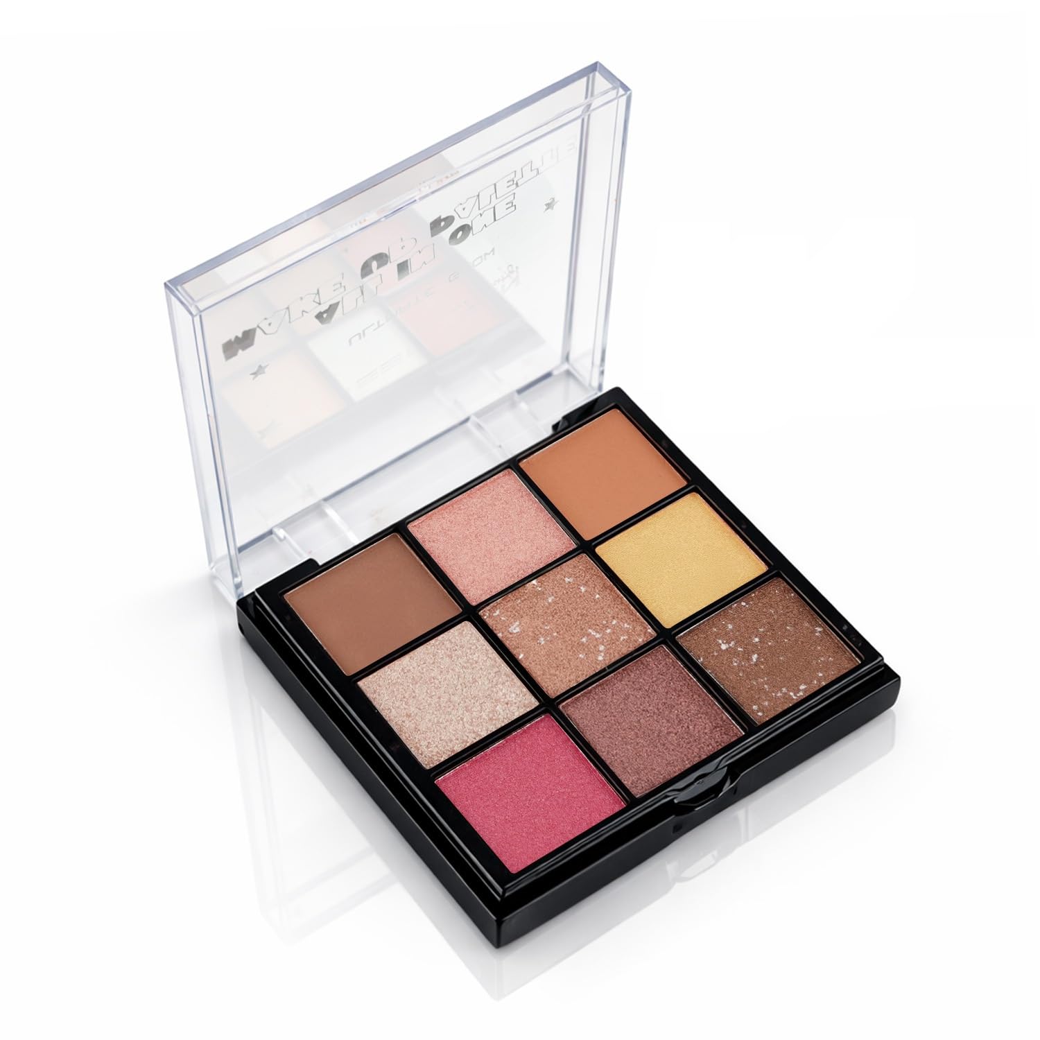 TEEN TEEN Travel All-in-One Makeup Kit | 9 Eyeshadows, 2 Highlighters & 1 Blusher | Multicolor Face & Eye Palette for On-the-Go Glam | Multcolor-03, 21gm-image-44