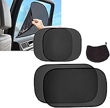 車用サンシェード 車窓日よけ UVカット 日よけ カーサンシェード 簡単着脱 遮光 断熱 99% 車内の目隠し K-SSD01