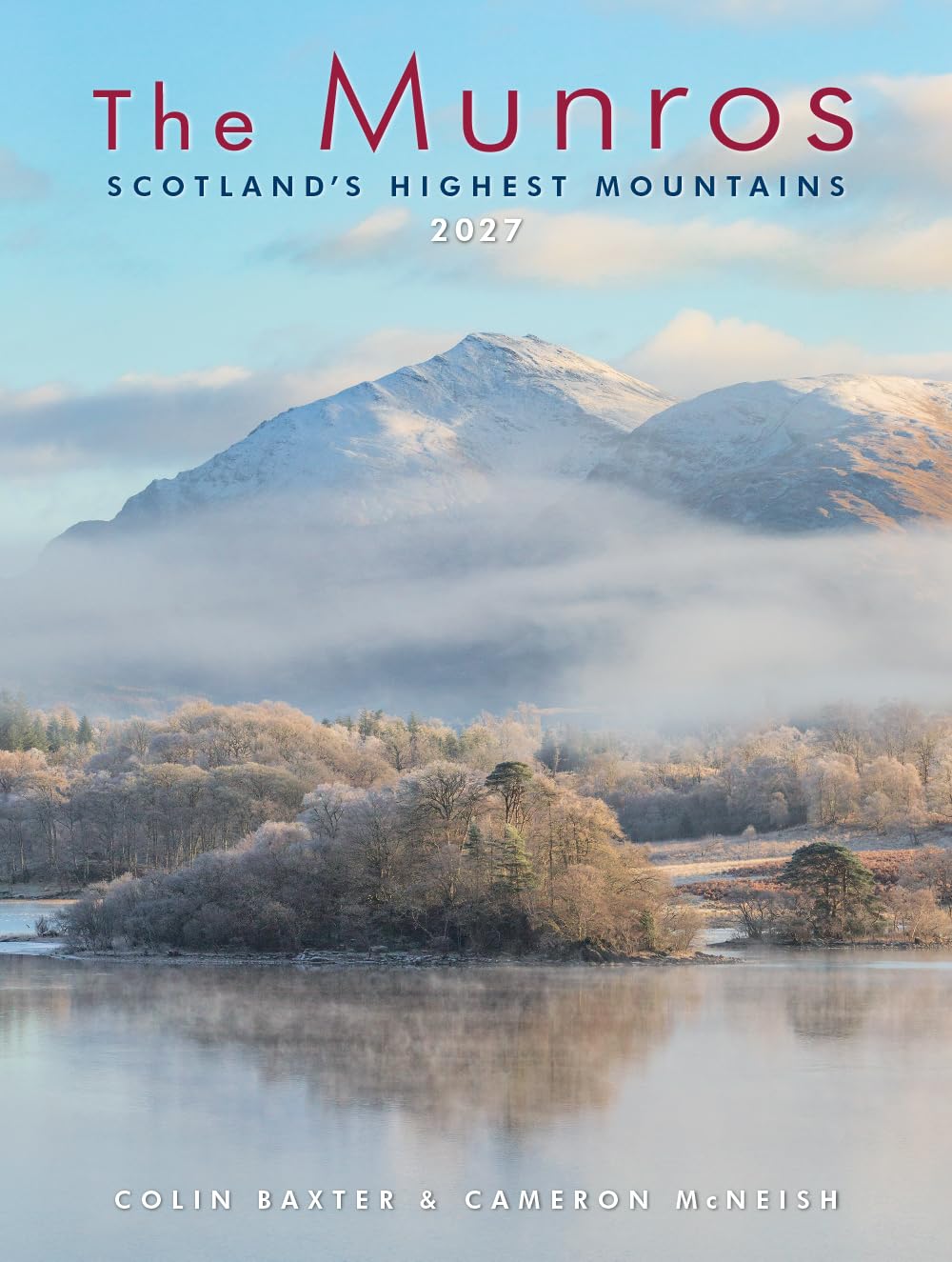 2027 Scotland Calendar Munros, The – Hanging Wall Calendar – Month to View – Wiro Bound