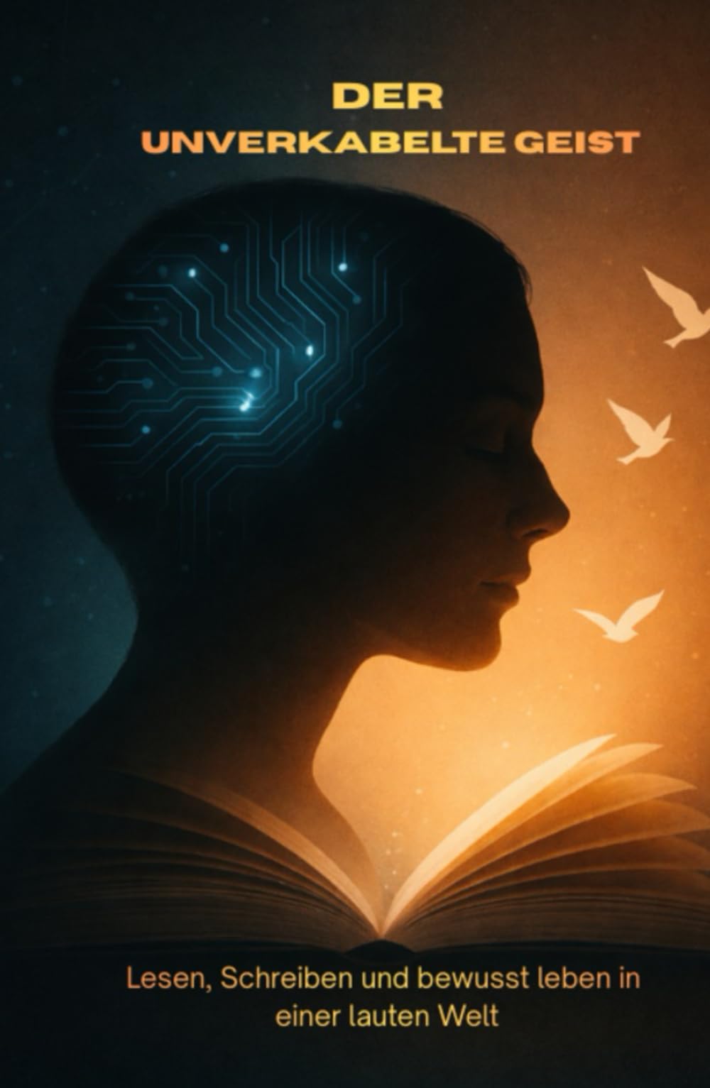 Der unverkabelte Geist: Wie Lesen, Reflexion und Journaling Fokus, innere Ruhe und mentale Klarheit in einer digitalen Welt zurückbringen