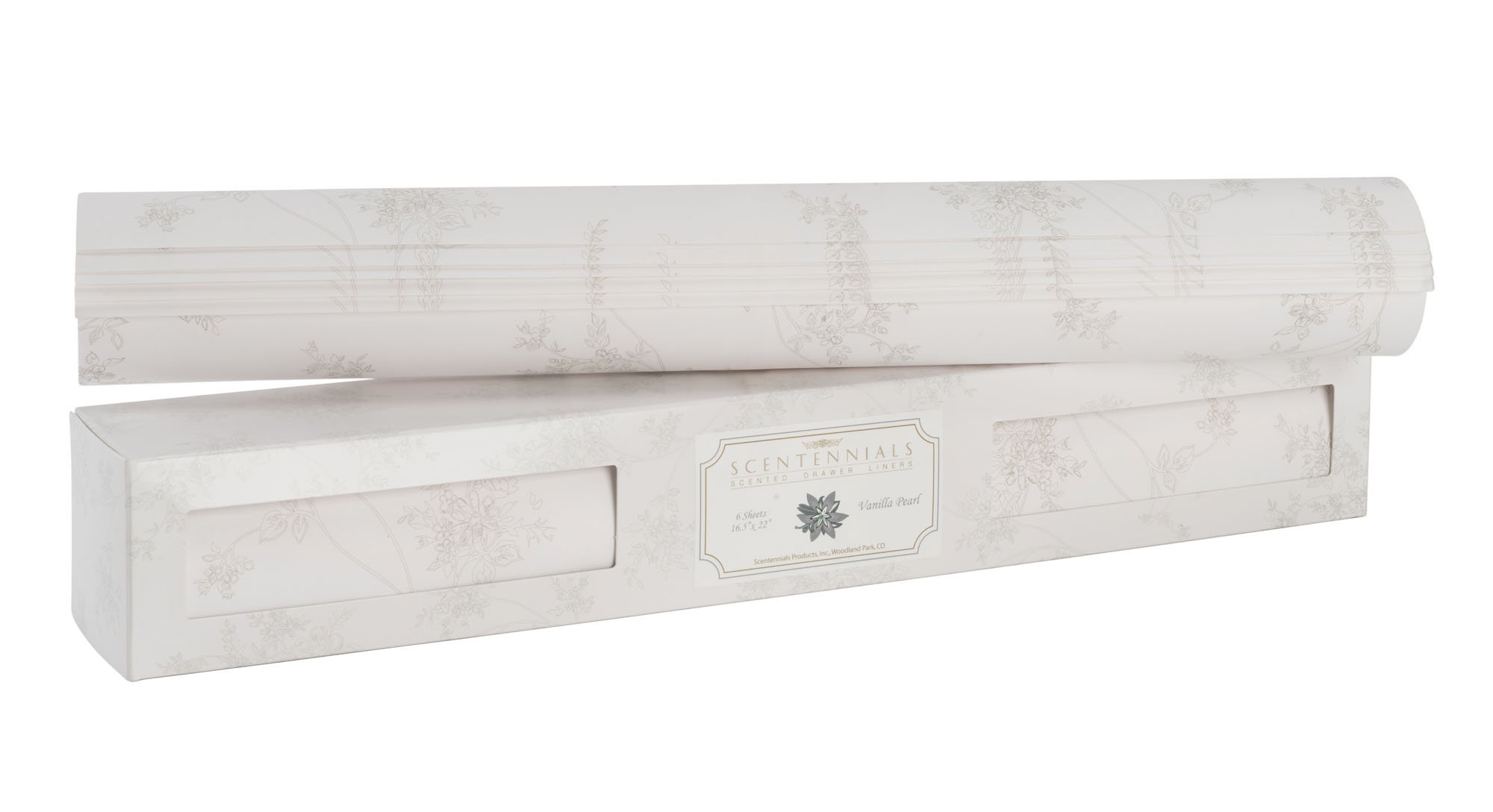 Original Series Scented Drawer Liners From Scentennials (Vanilla Pearl)