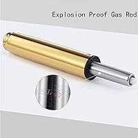 Vista 7 de Taburete de salón de rotación de 360 °, cojín de cuero redondo silla de belleza de 330 libras de carga pesada taburete hidráulico, rueda